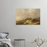 A Cottage On A Heath by Jan van Goyen - Poster