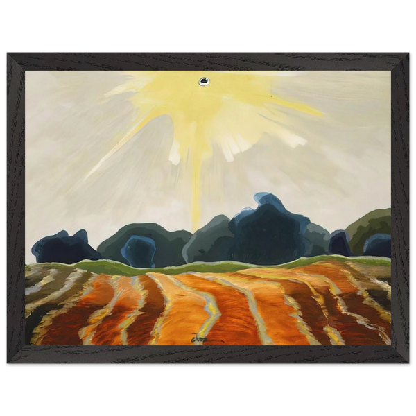 Morning Sun - 1935 by Arthur Dove — Framed art print at Zephyeer