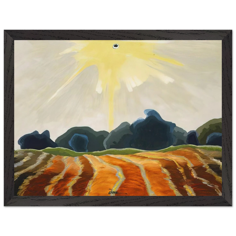 Morning Sun - 1935 by Arthur Dove — Framed art print at Zephyeer