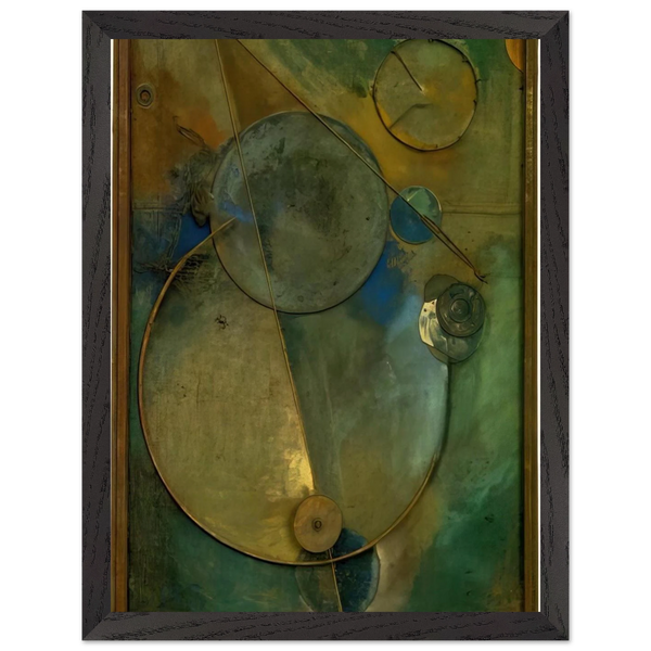 REVOLVING 1919 by Kurt Schwitters — Framed art print at Zephyeer