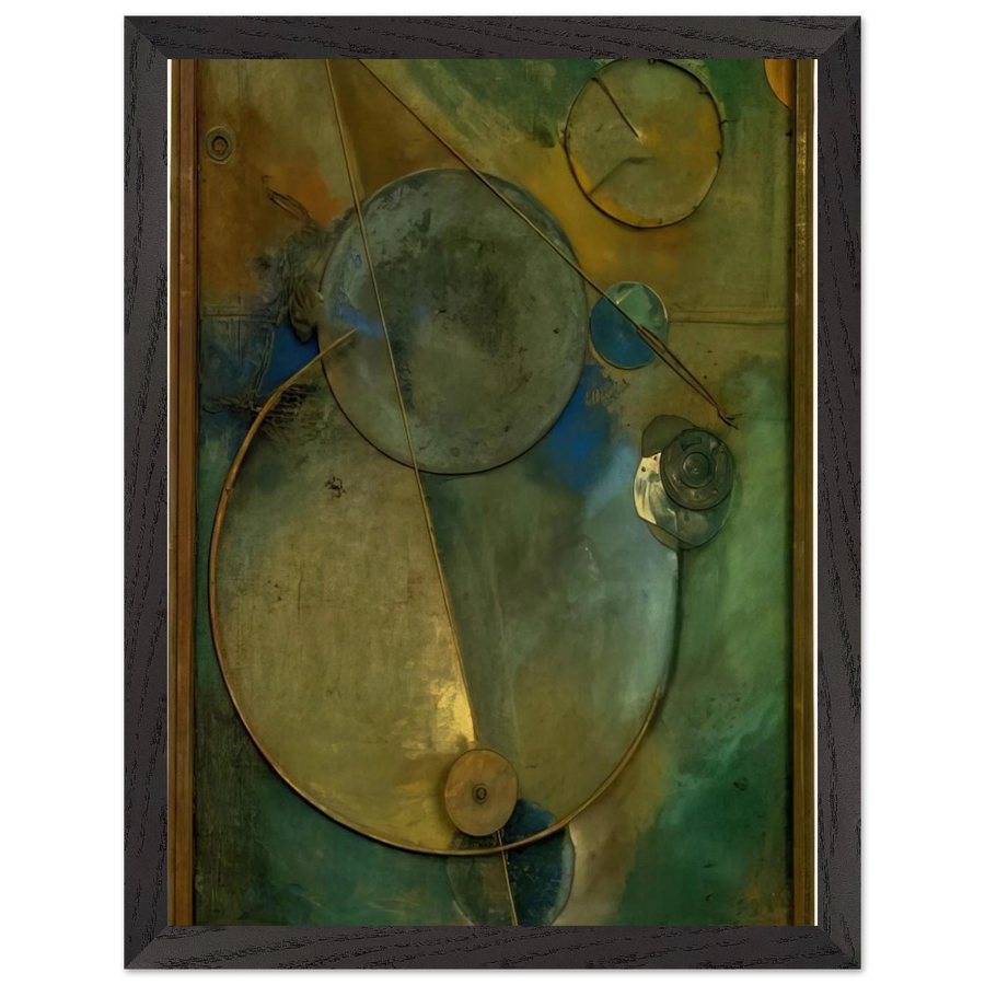 REVOLVING 1919 by Kurt Schwitters — Framed art print at Zephyeer