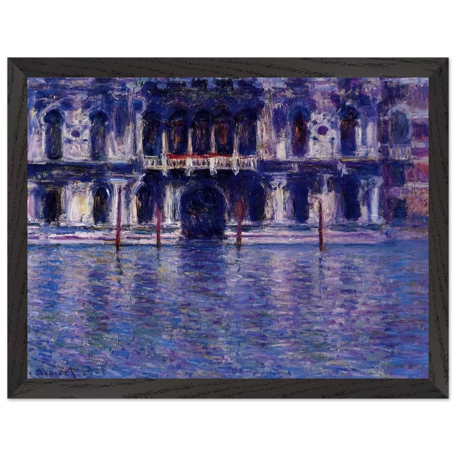 Palazzo Contarini by Claude Monet — Framed art print at Zephyeer