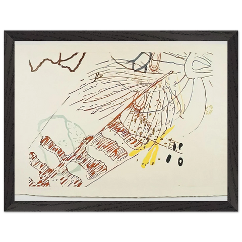 From 17 Drawings by Thoreau - 1978 by John Cage — Framed art print at Zephyeer