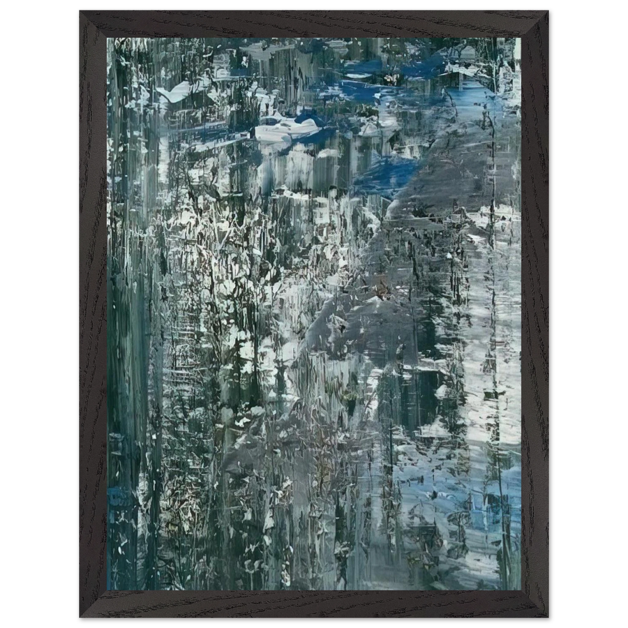 ICE 4 by Gerhard Richter — Framed art print at Zephyeer