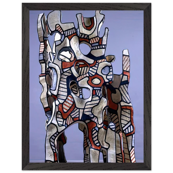 THE COSMORAMA IV by Jean Dubuffet — Framed art print at Zephyeer