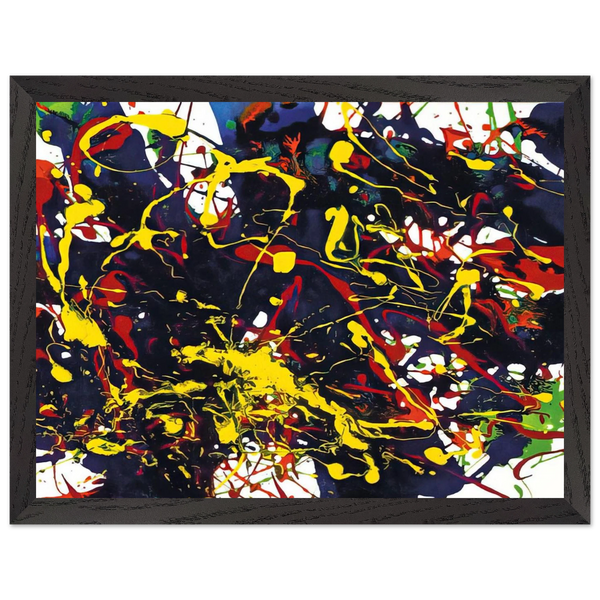 Untitled  SFP94-79  SFF 1755 by Sam Francis — Framed art print at Zephyeer