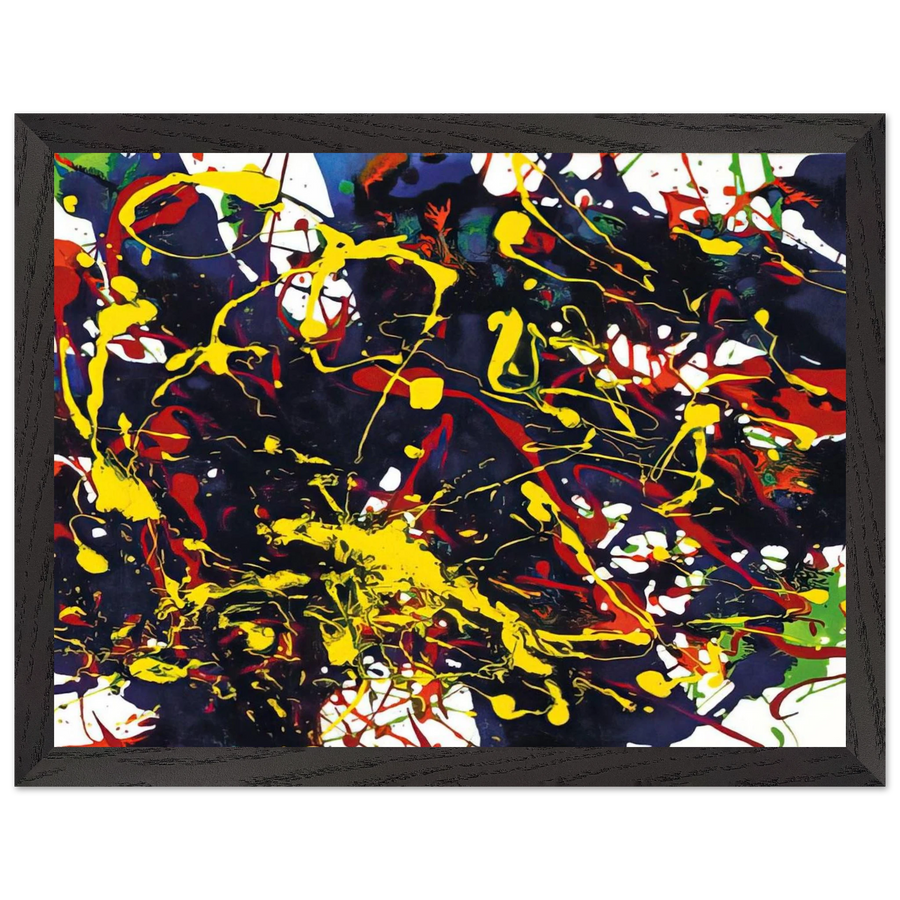 Untitled  SFP94-79  SFF 1755 by Sam Francis — Framed art print at Zephyeer