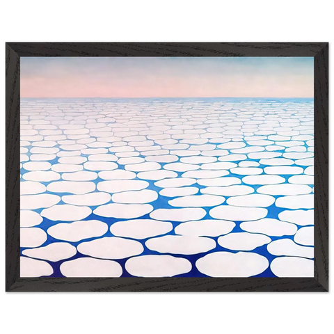 Sky above clouds III by Georgia O'Keeffe — Framed art print at Zephyeer