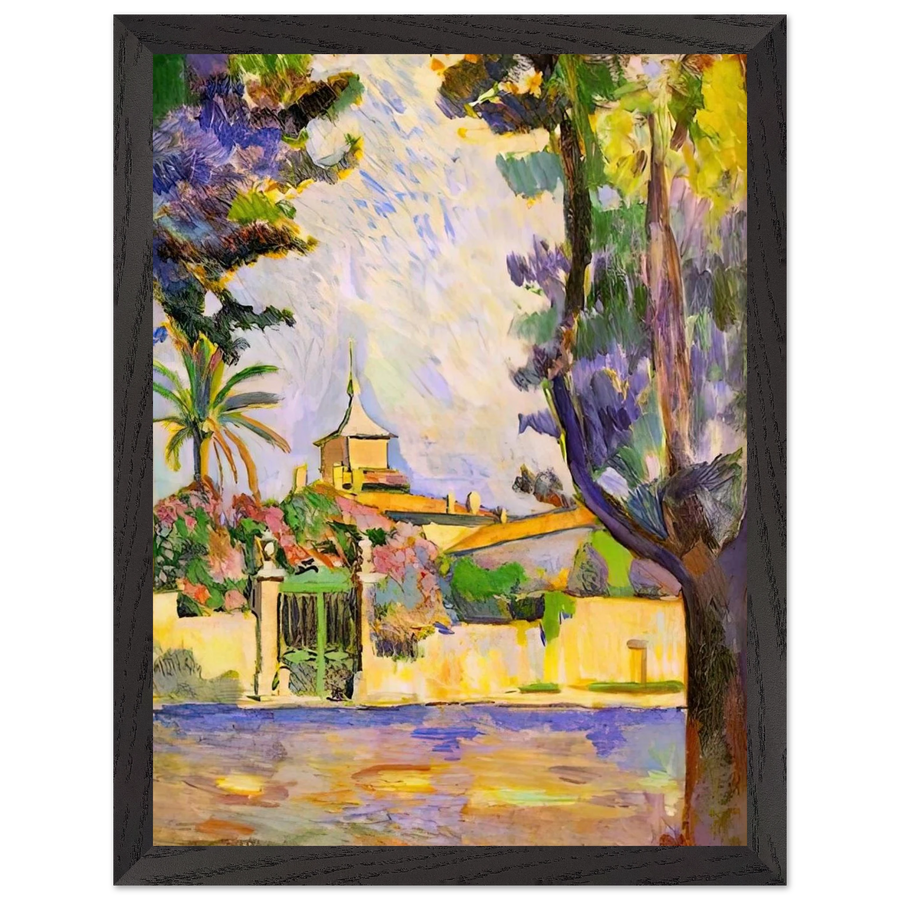 PLACE DES LICES ST TROPEZ 1904 by Henri Matisse — Framed art print at Zephyeer