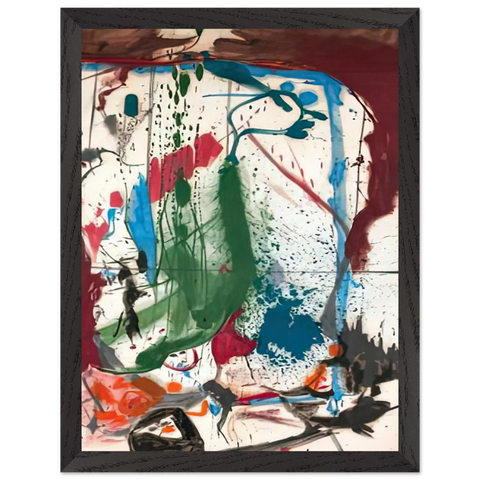 Las Mayas, 1958- by Helen Frankenthaler — Framed art print at Zephyeer