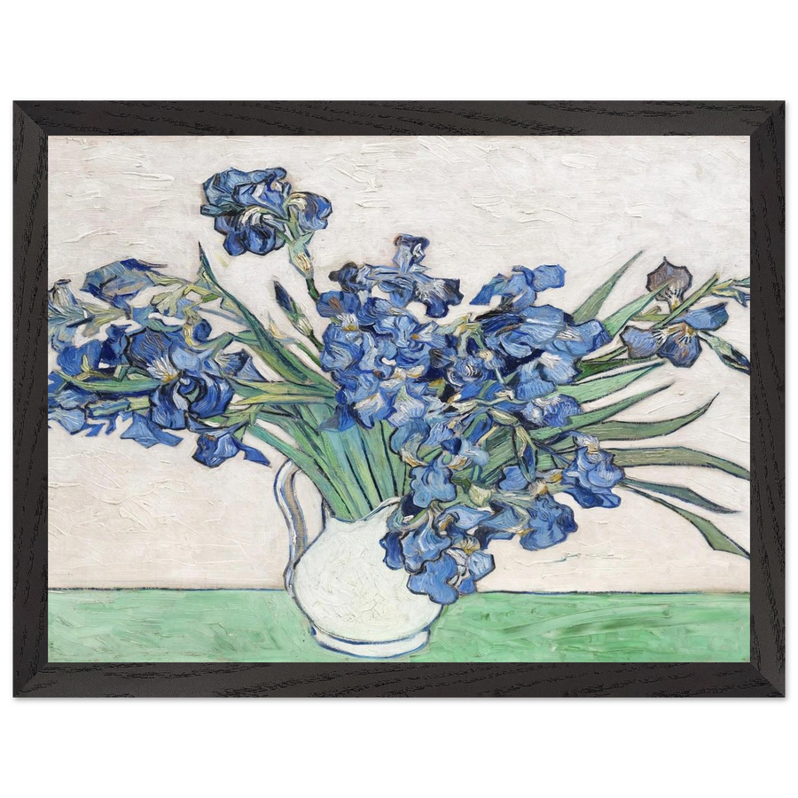 Vase with Irises by Vincent van Gogh — Framed art print at Zephyeer