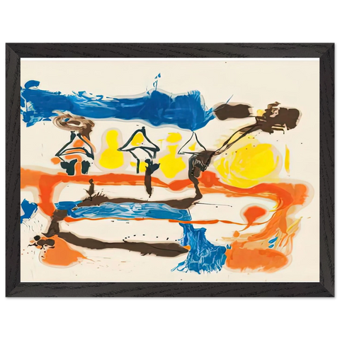 Fable, 1961- by Helen Frankenthaler — Framed art print at Zephyeer