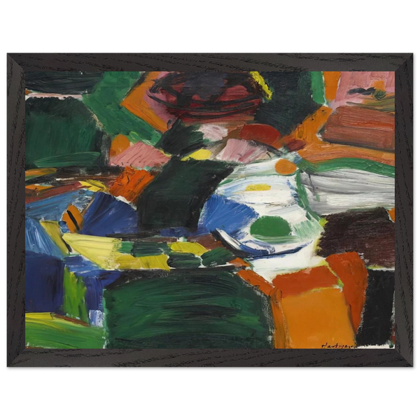 ORCHARD STREET 2 1957 by Grace Hartigan — Framed art print at Zephyeer