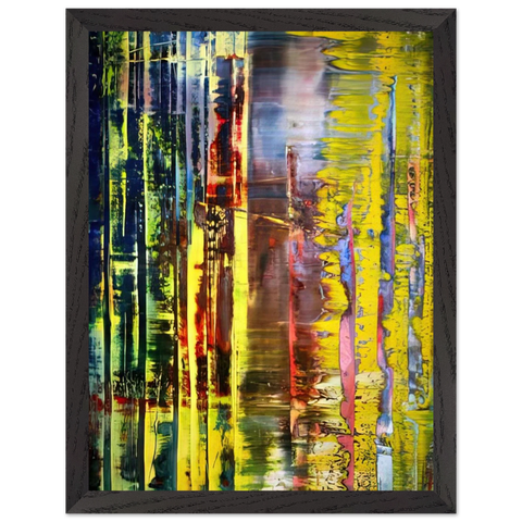 ABSTRACT PAINTING 780 1 by Gerhard Richter — Framed art print at Zephyeer