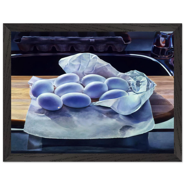 Hollowed Eggs for Easter - 1983 by Mary Pratt — Framed art print at Zephyeer
