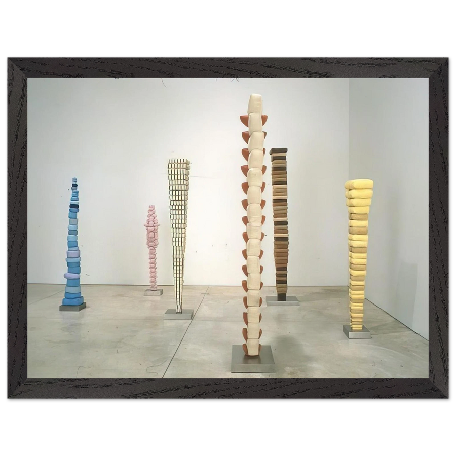 CHARACTERS 1965 by Louise Bourgeois — Framed art print at Zephyeer