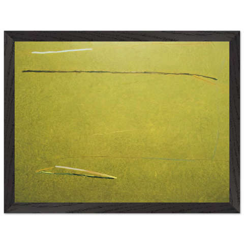Green Mountain Man - 1975 by Ronnie Landfield — Framed art print at Zephyeer