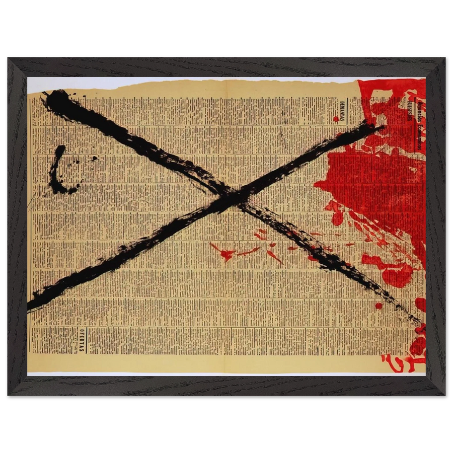 JOURNAL 1968 by Antoni Tapies — Framed art print at Zephyeer