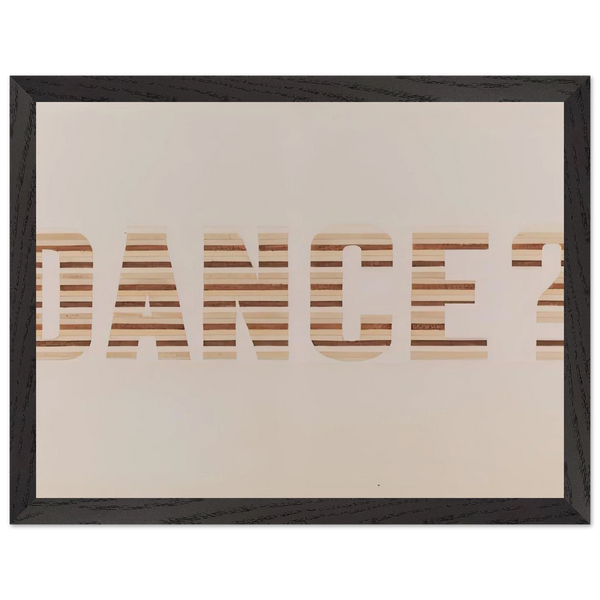 DANCE 1973 by Edward Ruscha — Framed art print at Zephyeer
