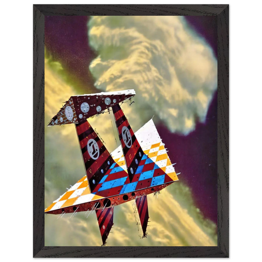 Chris Foss — Framed art print at Zephyeer