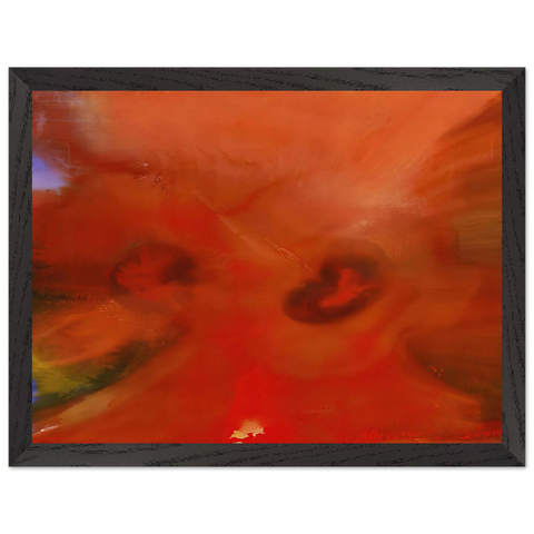 Red Petals by Sam Gilliam — Framed art print at Zephyeer