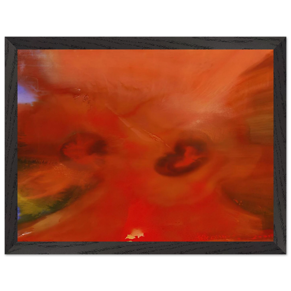Red Petals by Sam Gilliam — Framed art print at Zephyeer