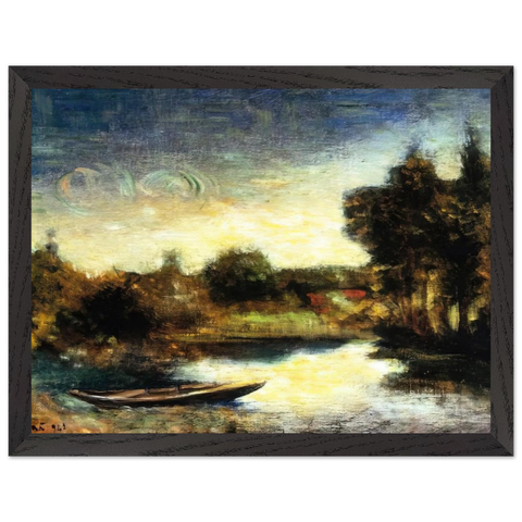 FIUMETTO 1941 by Carlo Carra — Framed art print at Zephyeer