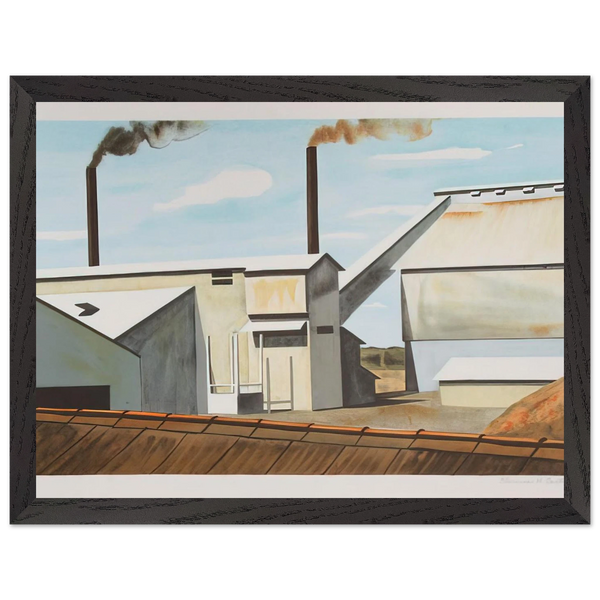Factory - 1980 by Clarence Holbrook Carter — Framed art print at Zephyeer