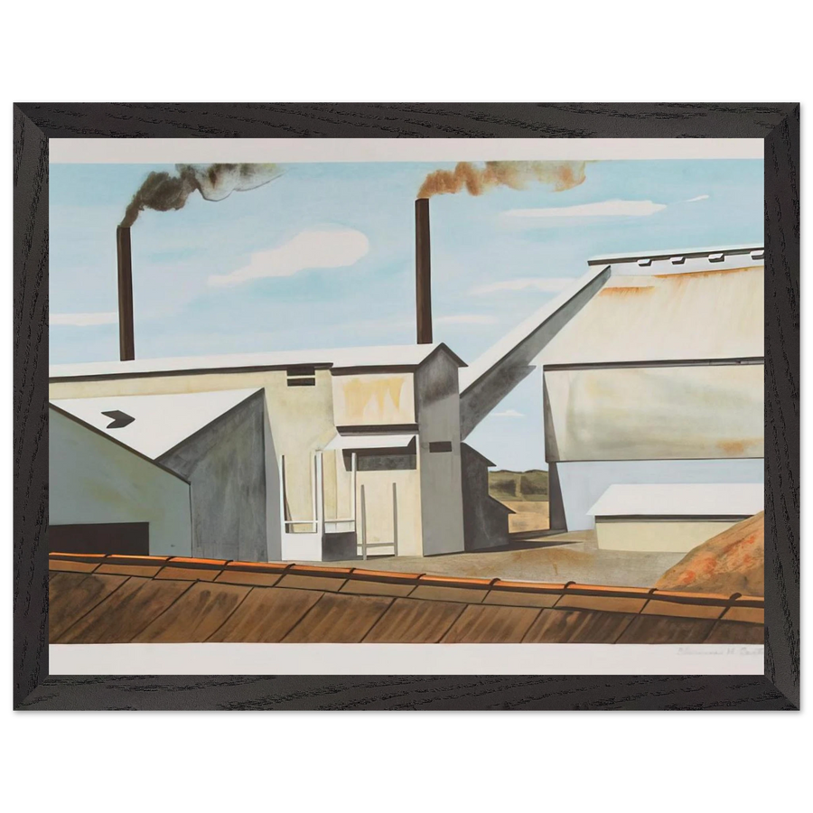 Factory - 1980 by Clarence Holbrook Carter — Framed art print at Zephyeer
