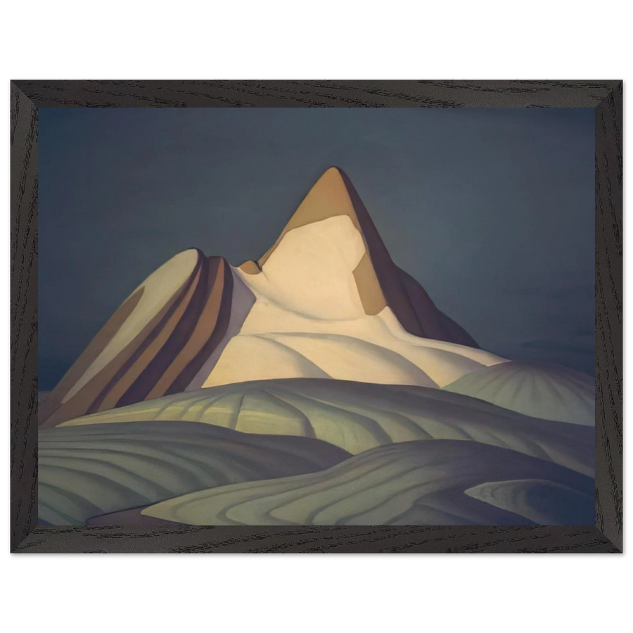 Isolation Peak, Rocky Mountains - 1930 by Lawren Harris — Framed art print at Zephyeer
