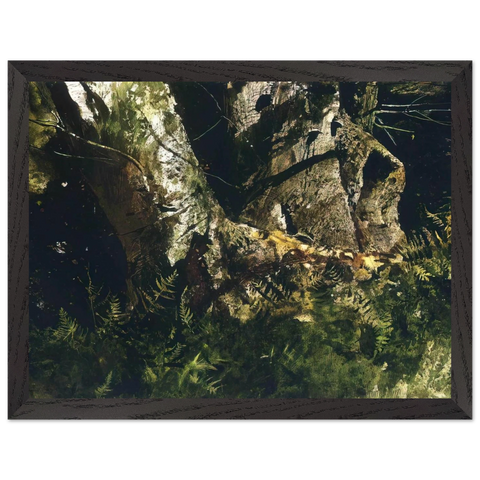 VIRGIN BIRCH 1982 by Andrew Wyeth — Framed art print at Zephyeer