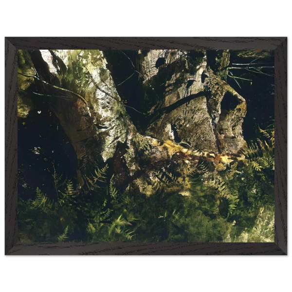 VIRGIN BIRCH 1982 by Andrew Wyeth — Framed art print at Zephyeer