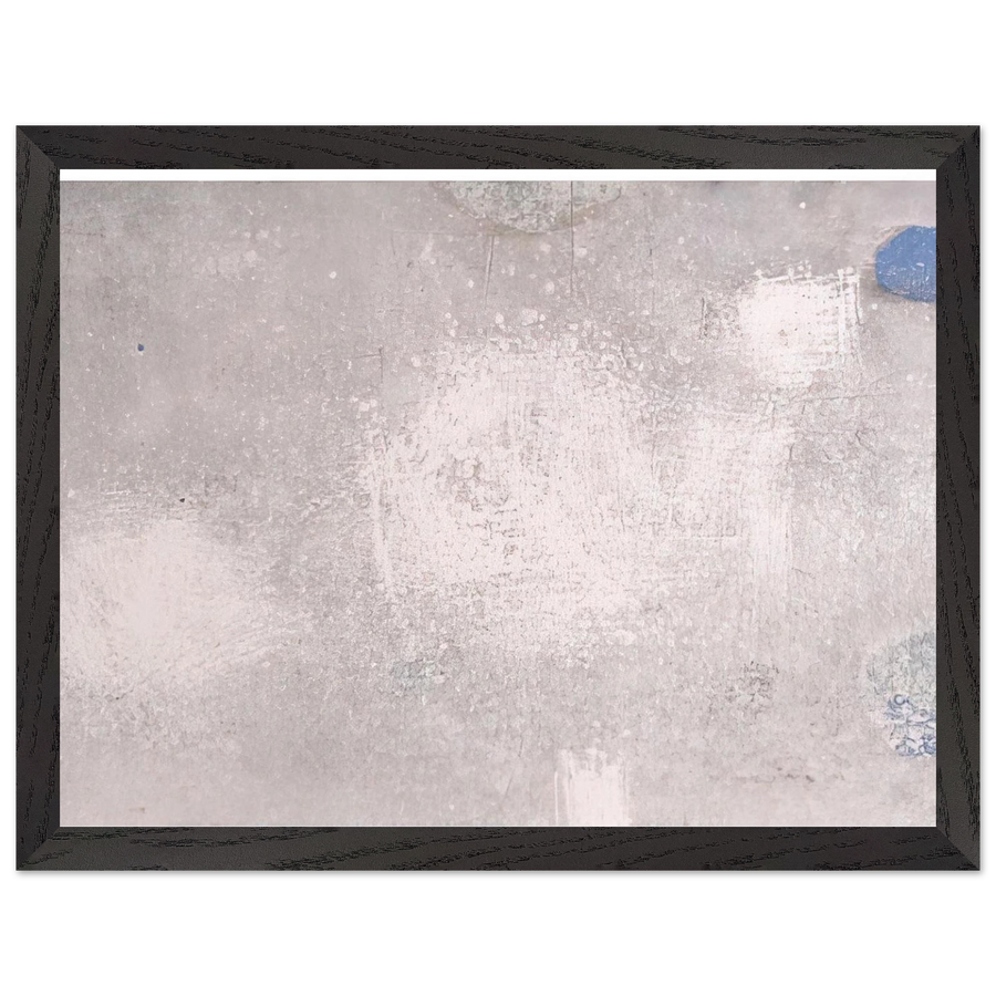 ABSTRACTO EN GRISES Y AZULES 1956 by Luis Feito — Framed art print at Zephyeer