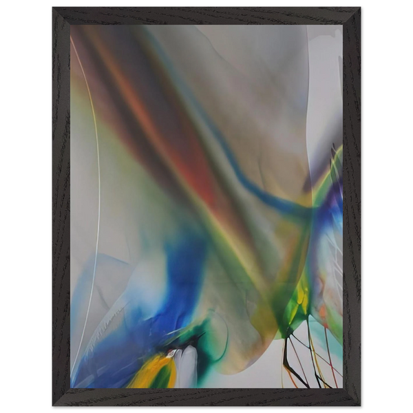 Phenomena Merlins Mantle by Paul Jenkins — Framed art print at Zephyeer