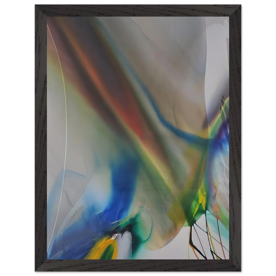 Phenomena Merlins Mantle by Paul Jenkins — Framed art print at Zephyeer