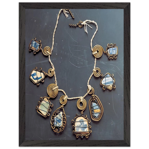 NECKLACE 1930 0 by Alexander Calder — Framed art print at Zephyeer
