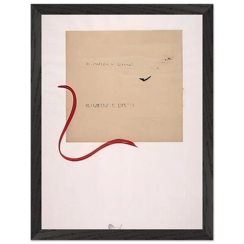 UNTITLED TUFFATORE 1986 by Alighiero Boetti — Framed art print at Zephyeer