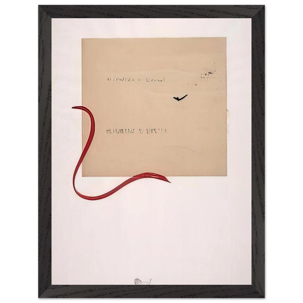 UNTITLED TUFFATORE 1986 by Alighiero Boetti — Framed art print at Zephyeer