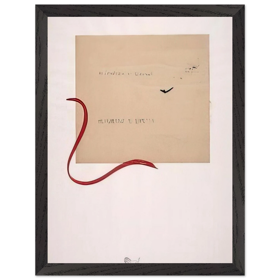UNTITLED TUFFATORE 1986 by Alighiero Boetti — Framed art print at Zephyeer