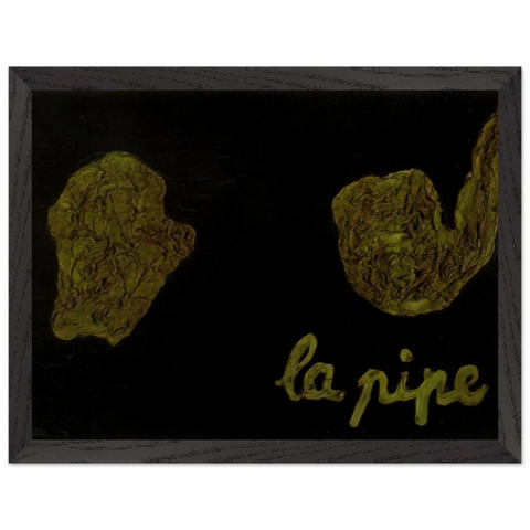 THE PIPE 1927 by Rene Magritte — Framed art print at Zephyeer