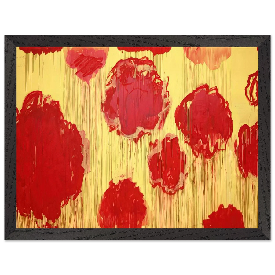 Untitled  Peonias series by Cy Twombly — Framed art print at Zephyeer