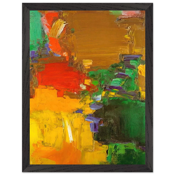 Rhapsody by Hans Hofmann — Framed art print at Zephyeer