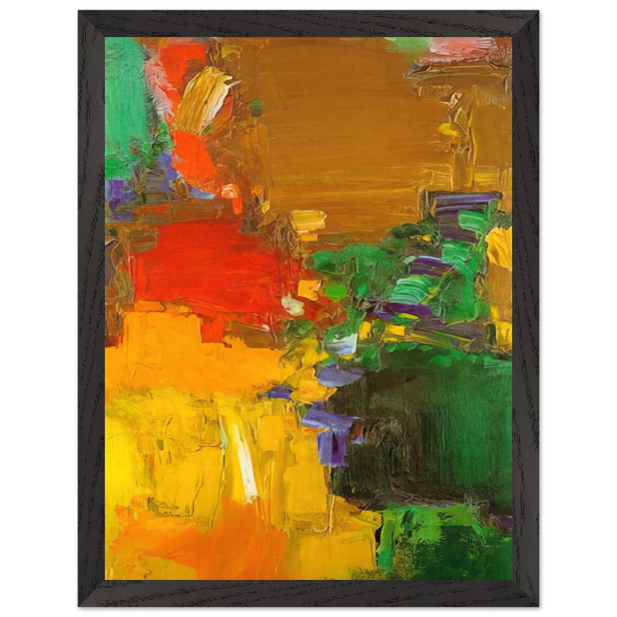 Rhapsody by Hans Hofmann — Framed art print at Zephyeer
