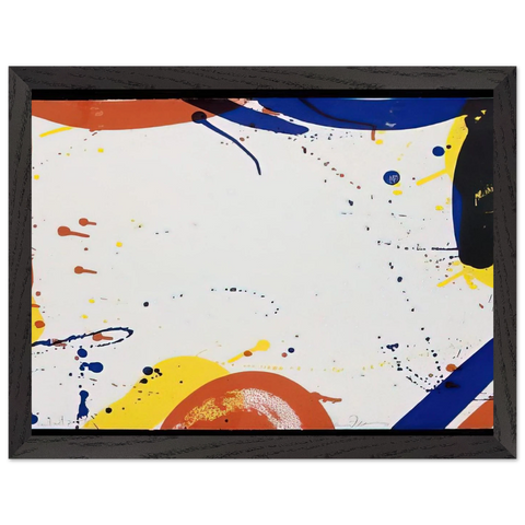 Abstract Composition  SF 61 by Sam Francis — Framed art print at Zephyeer