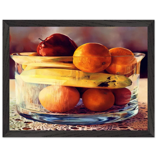 Bowl’d Banana - 1981 by Mary Pratt — Framed art print at Zephyeer