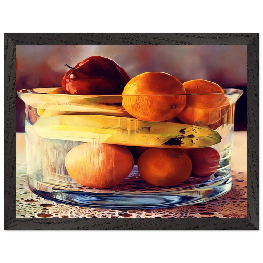 Bowl’d Banana - 1981 by Mary Pratt — Framed art print at Zephyeer