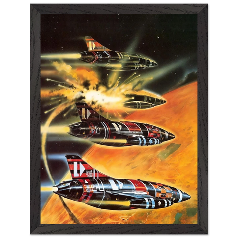 Chris Foss — Framed art print at Zephyeer