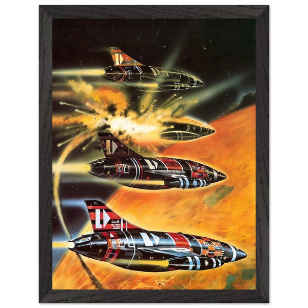 Chris Foss — Framed art print at Zephyeer