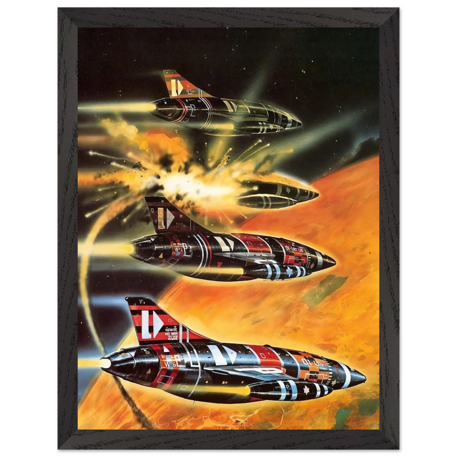 Chris Foss — Framed art print at Zephyeer