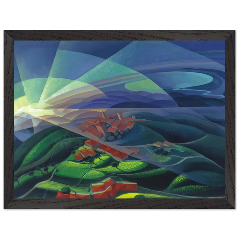 Aurora Volando - 1933 by Gerardo Dottori — Framed art print at Zephyeer